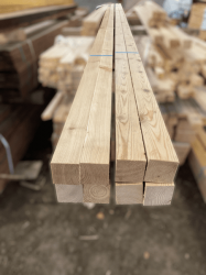 Acheter des poteaux en bois contrecollé  