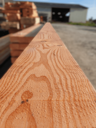 Planches de bois de chène massif  